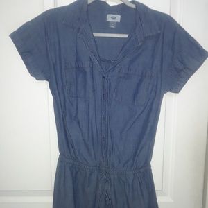 Old Navy denim romper